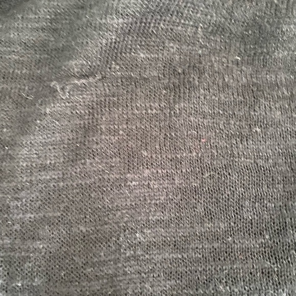 Black Washed Out Tunic With A Gold Zipper - Picture 4 of 5